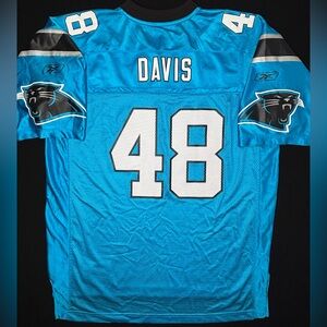 Carolina Panthers Stephan Davis Reebok Football Jersey Size: XL